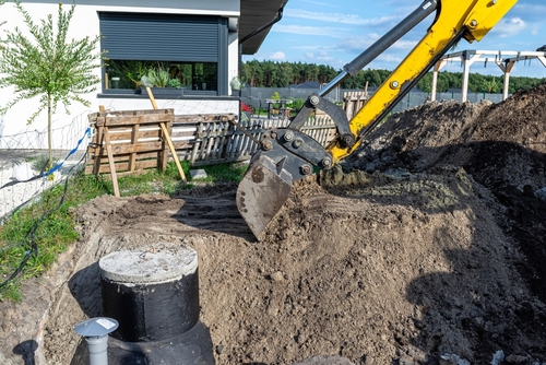 Septic Tank Installation Excavation
